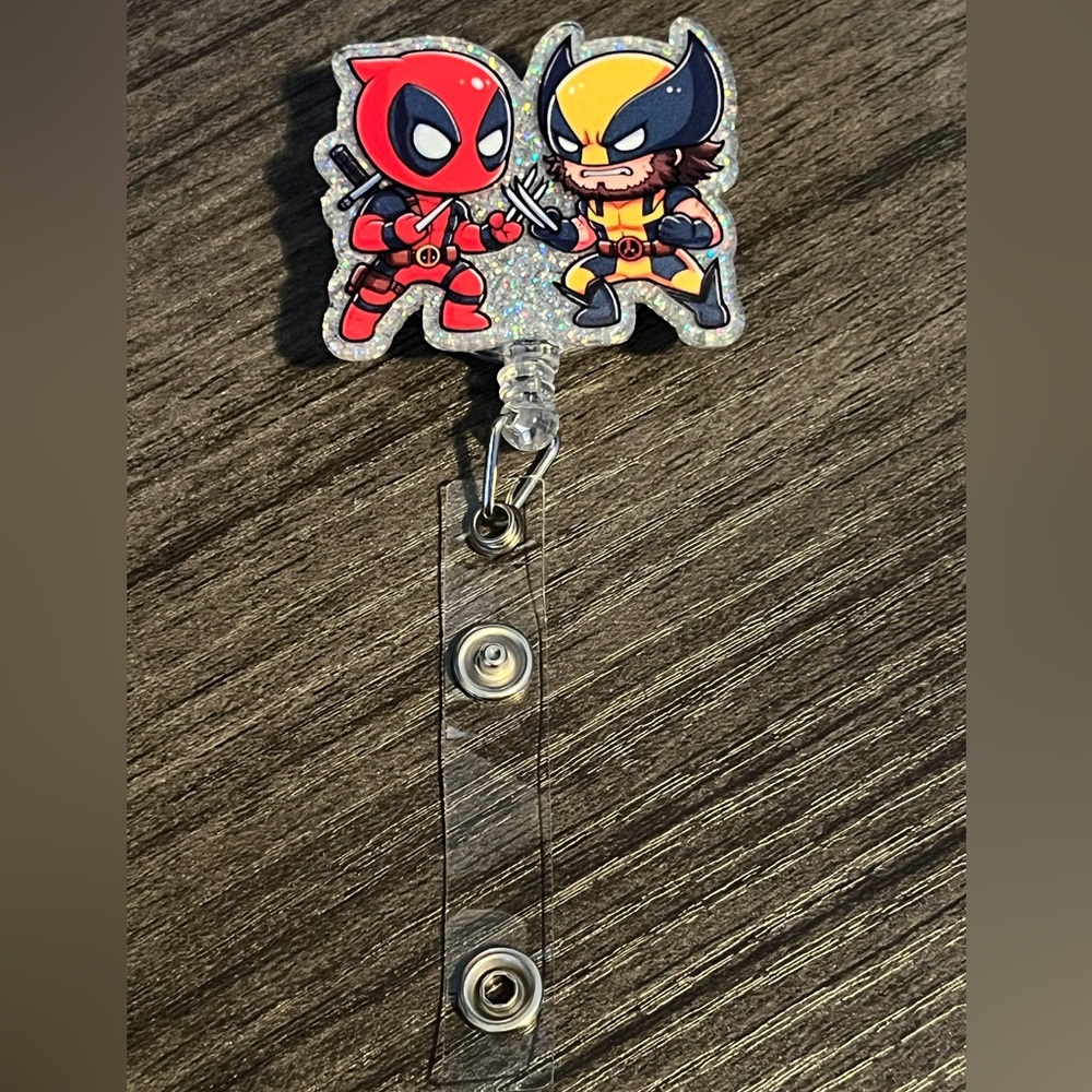 Deadpool and Wolverine badge reel